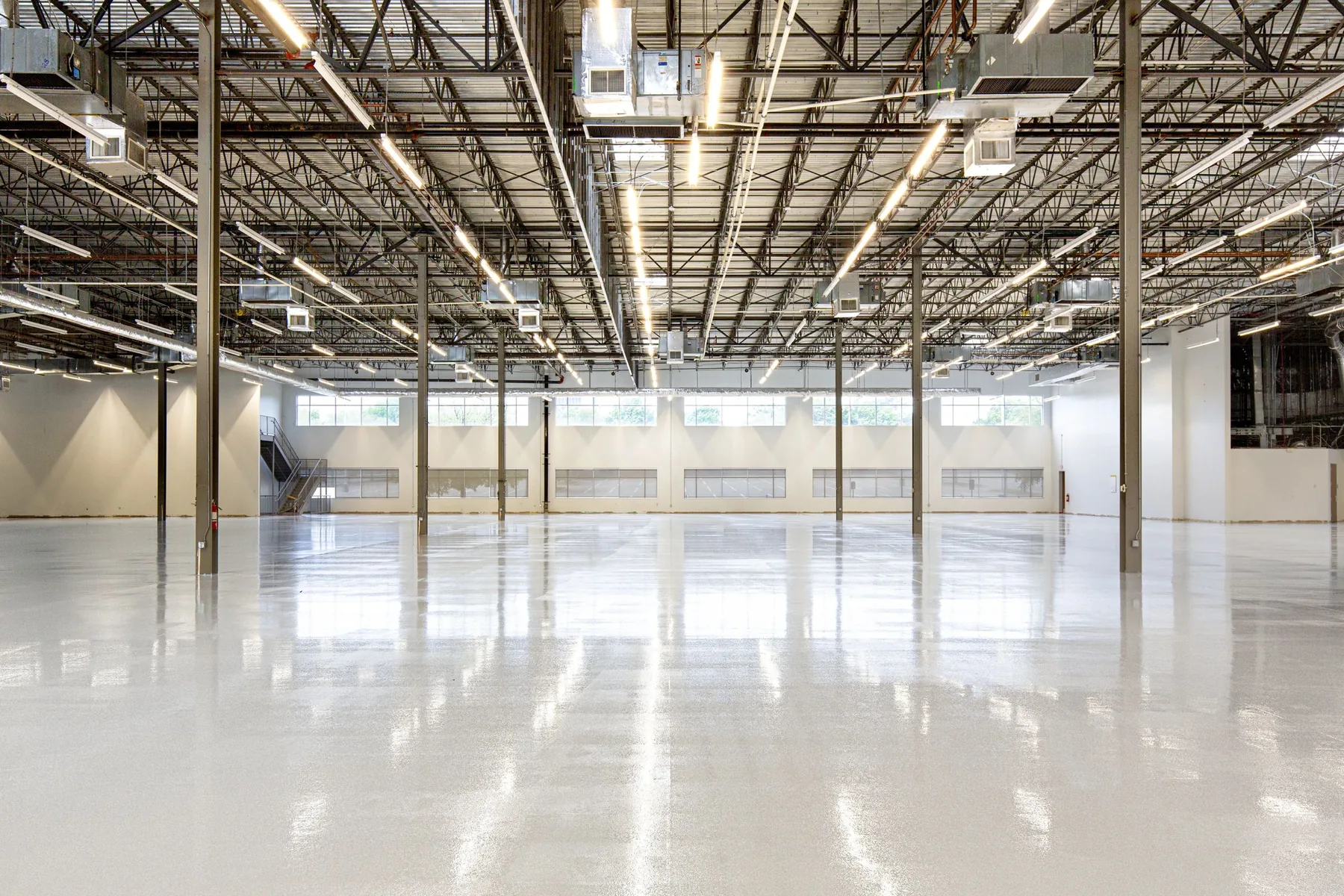Smooth finished concrete slab surface; illustrative stock image